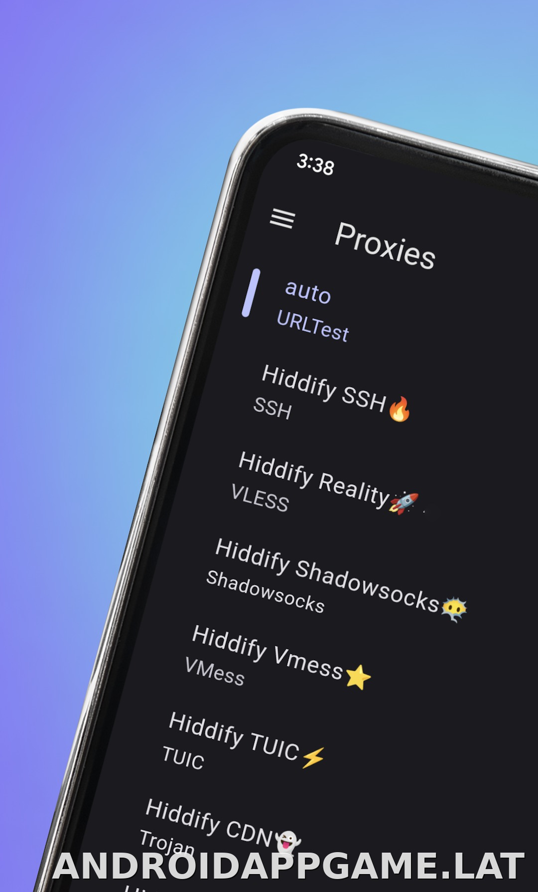 Hiddify скриншот 2