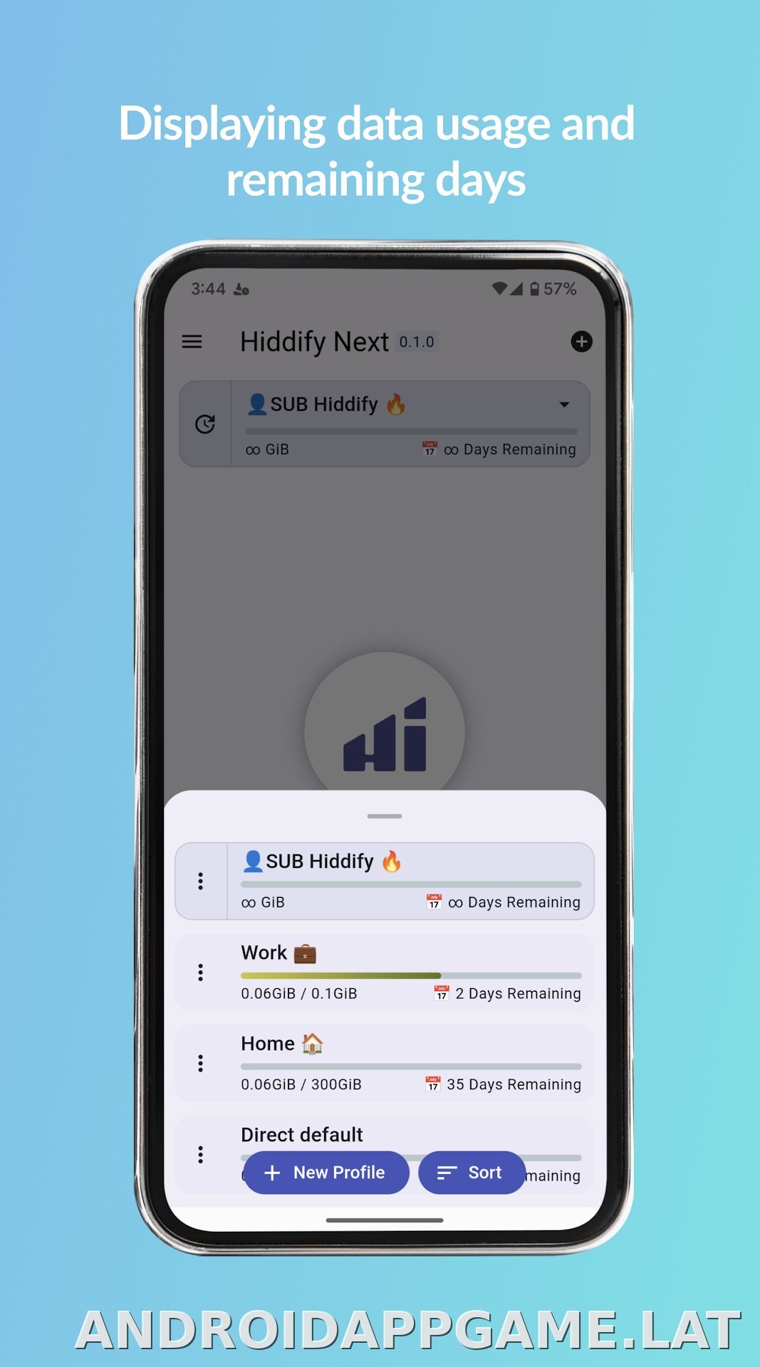 Hiddify скриншот 5
