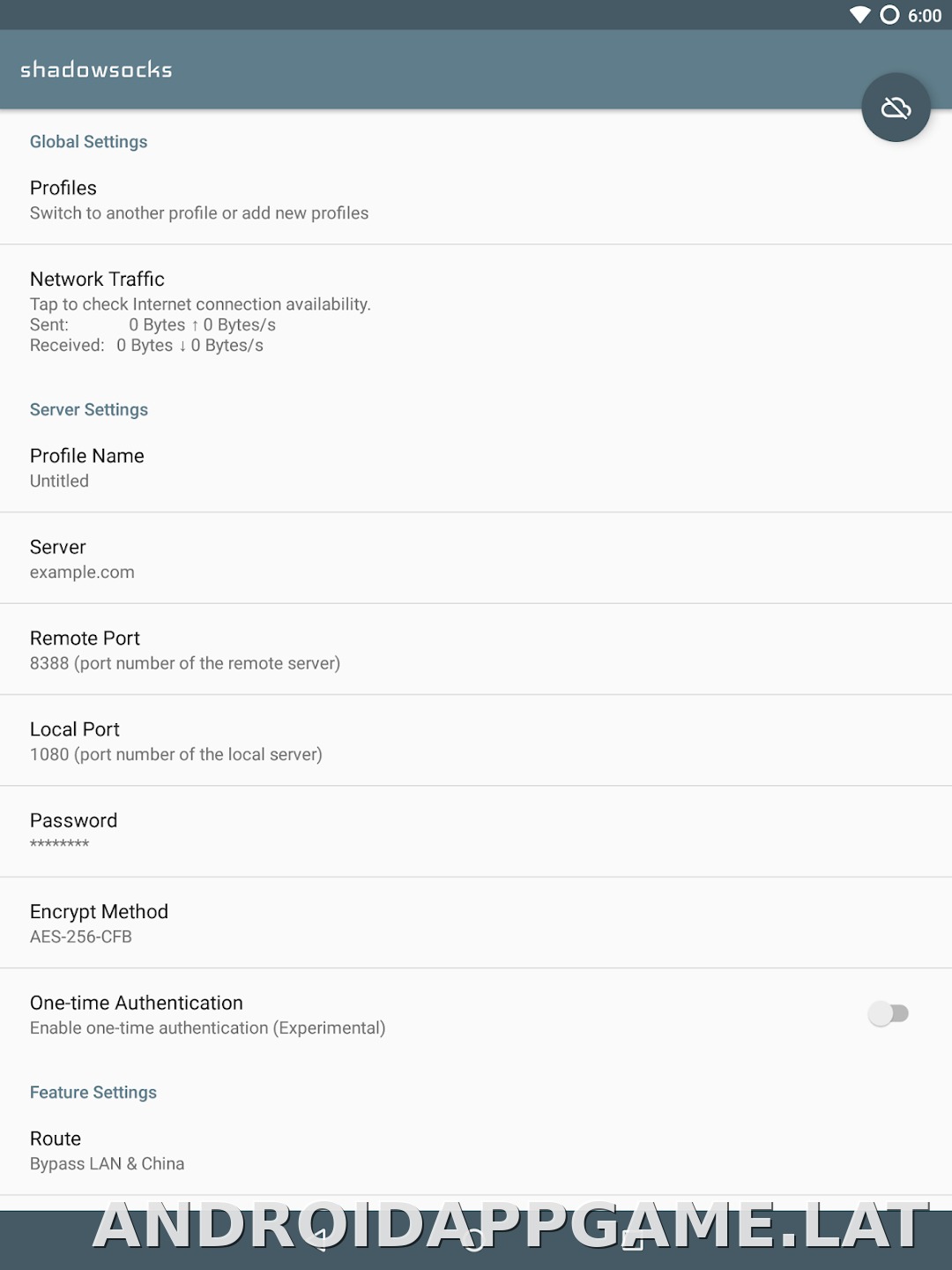 Shadowsocks скриншот 5