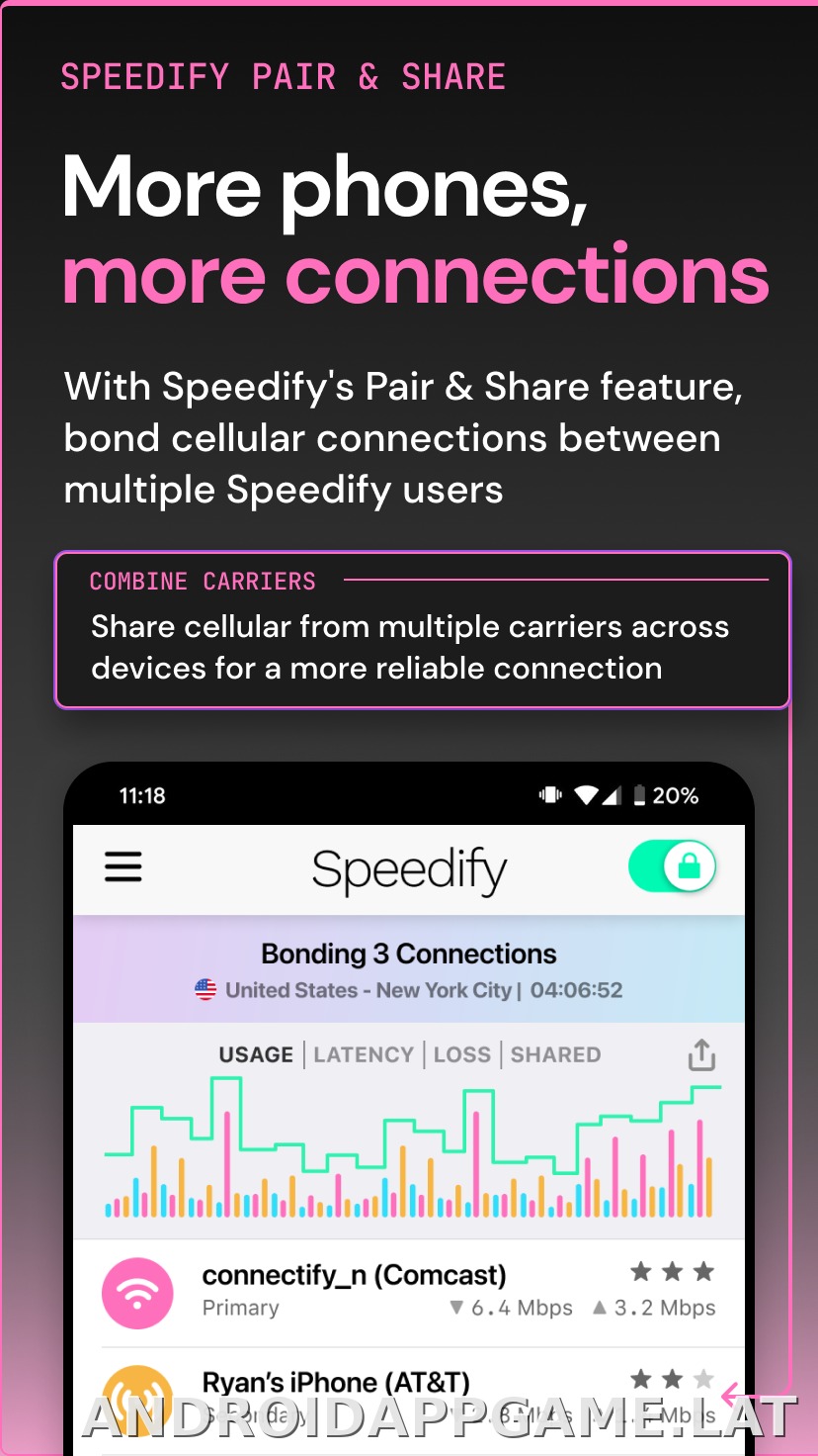 Speedify скриншот 5